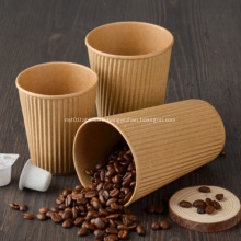 Disposable Paper Cup Kraft coffee cup for drink